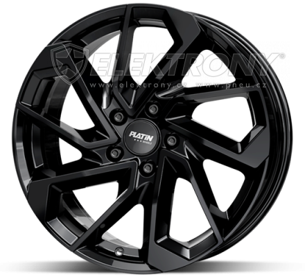 Alu kola Platin P120 FullBlack 6,5x18 5x114 ET38