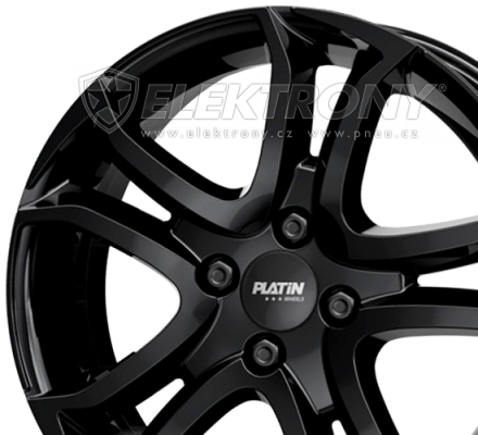 Alu kola Platin P126 FullBlack 5,5x15 4x100 ET41