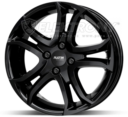 Alu kola Platin P126 FullBlack 5,5x15 4x100 ET41