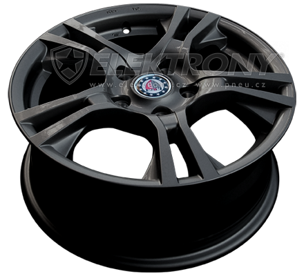 Alu kola Platin P53 Matt Black