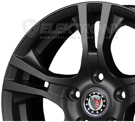 Alu kola Platin P53 Matt Black