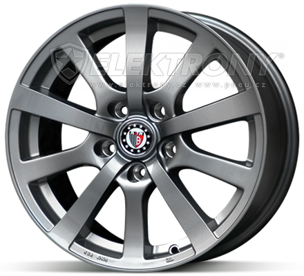 Alu kola Platin P58 Grey