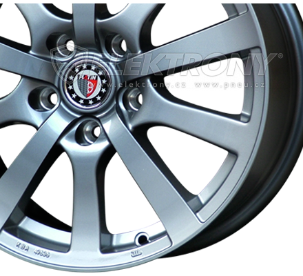 Alu kola Platin P58 Gun Metal 8x18 5x114 ET50