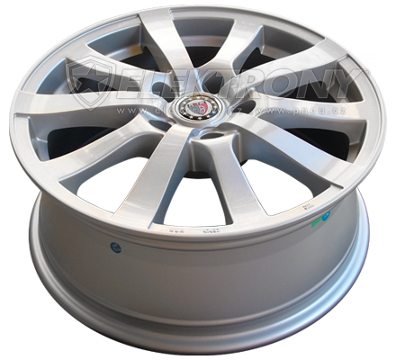 Alu kola Platin P58 Silber