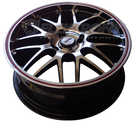 Alu kola Platin P61 R 7x17 5x100 ET35