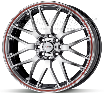 Alu kola Platin P61 R 7x17 5x100 ET35