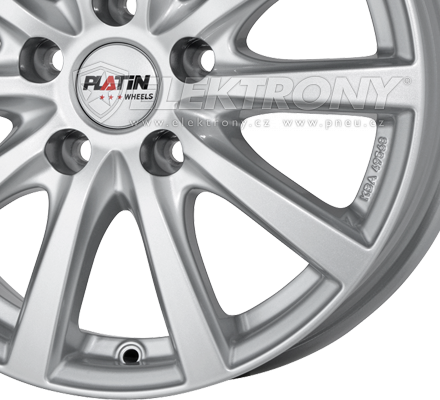 Alu kola Platin P69 BrightSilver