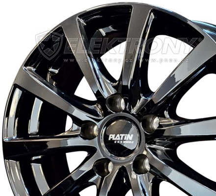 Alu kola Platin P69 ShinyBlack