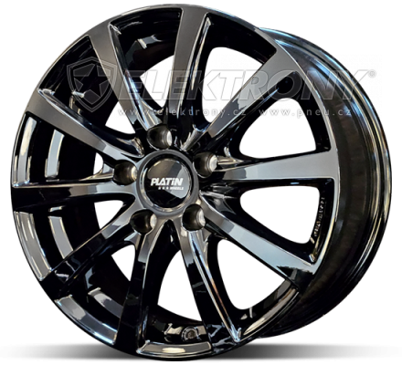 Alu kola Platin P69 ShinyBlack