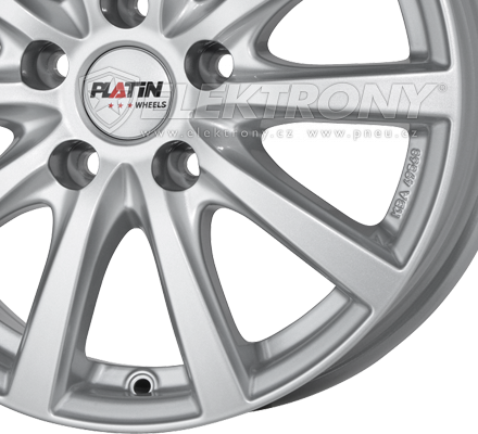 Alu kola Platin P69 Silver