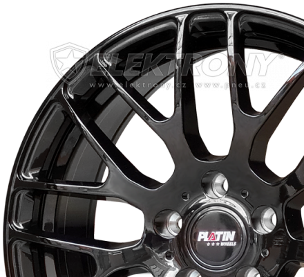 Alu kola PLATIN P70 BlackGlossy