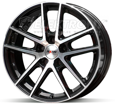 Alu kola Platin P73 Black