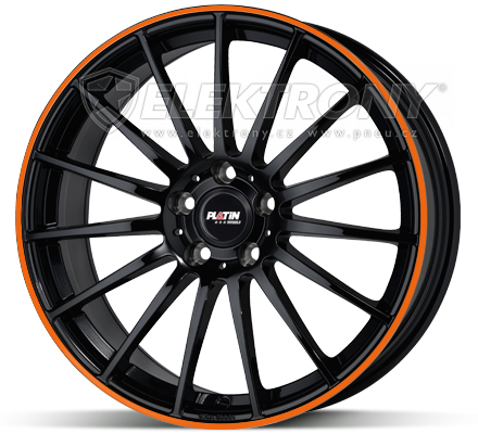 Alu kola Platin P75 Orange 7,5x17 5x112 ET35
