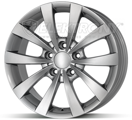 Alu kola Platin P83 Silver 7x17 5x120 ET40