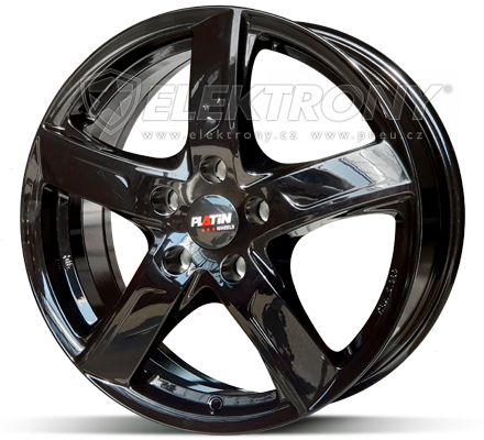 Alu kola Platin P84 FullBlack 6,5x16 5x112 ET41