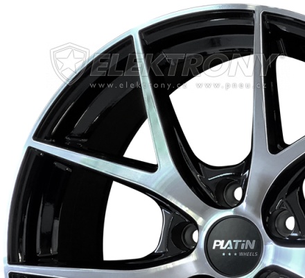 Alu kola Platin P94 Black 9x20 5x120 ET45