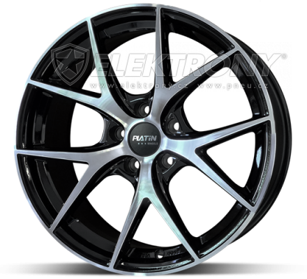 Alu kola Platin P94 Black 9x20 5x120 ET45