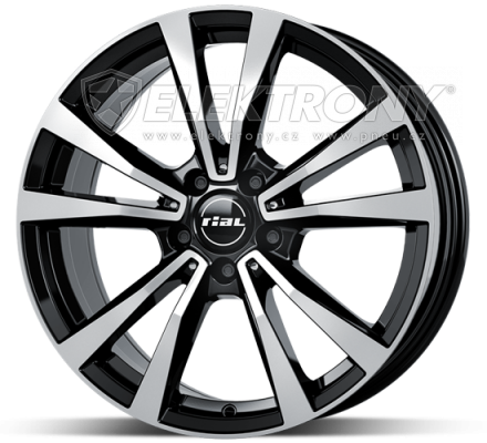 Alu kola Rial M12 Black