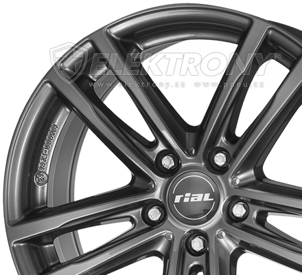 Alu kola Rial X10 Grey