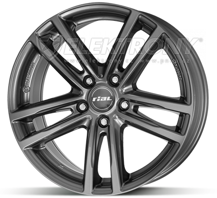 Alu kola Rial X10 Grey