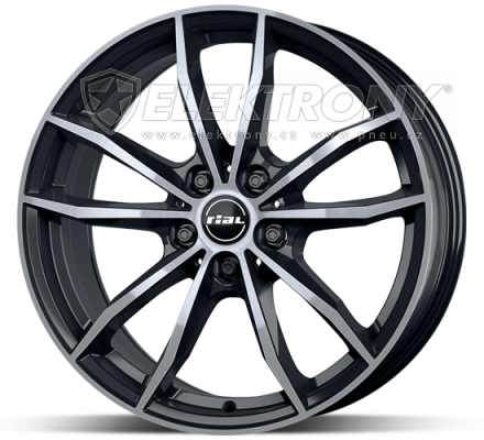 Alu kola Rial X12 Black