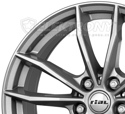 Alu kola Rial X12 Grey