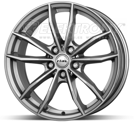 Alu kola Rial X12 Grey