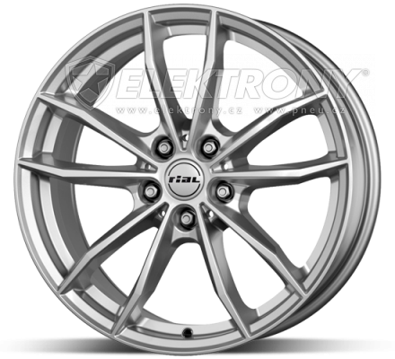 Alu kola Rial X12 Silver