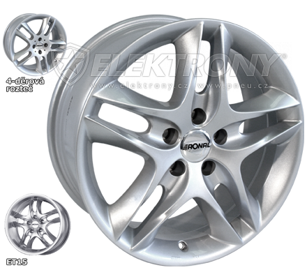 Alu kola RONAL LZ 1 dilny 8x18 5x120 ET42