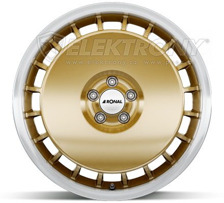 Alu kola Ronal R50 Gold