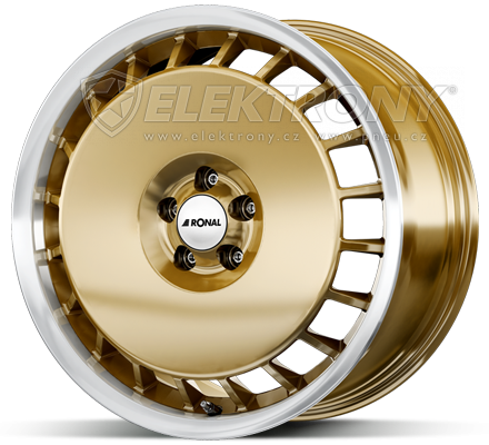 Alu kola Ronal R50 Gold