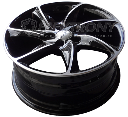 Alu kola Ronal R51 Black