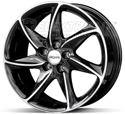 Alu kola Ronal R51 Black