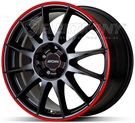 Alu kola Ronal R54 Black 7x16 4x108 ET25
