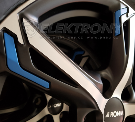 Alu kola Ronal R62 Blue