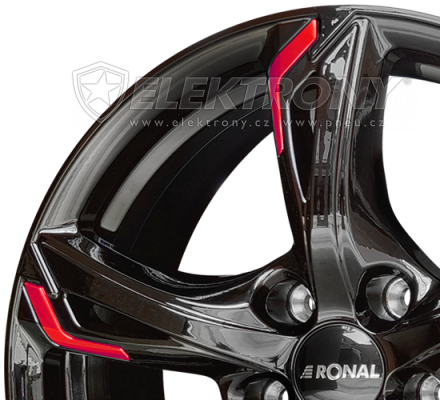 Alu kola Ronal R62 JB Red 8x19 5x112 ET35