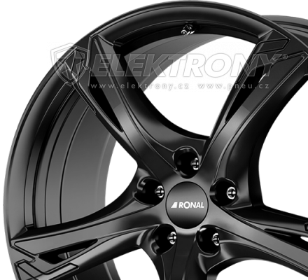 Alu kola Ronal R62 JetBlack 8x19 5x112 ET35