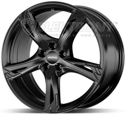 Alu kola Ronal R62 JetBlack 8x19 5x112 ET35