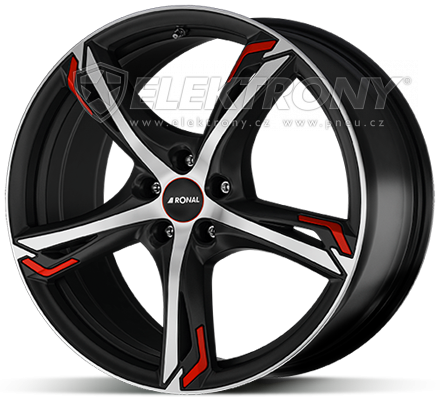 Alu kola Ronal R62 Red