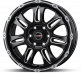 Borbet CW8 Black Polished 8x18 6x139 ET30