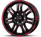 Borbet CW8 Red Polished 8x18 5x120 ET45