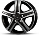 Borbet CWD Black 6x16 5x130 ET68