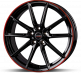 Borbet LX19 Black Red 8x19 5x112 ET50