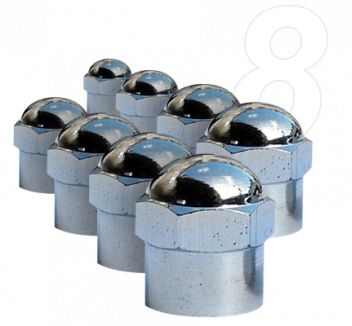  Záložní čepičky ventilků