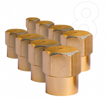  Záložní čepičky ventilků