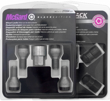 McGard Sada bezpečnostní černá