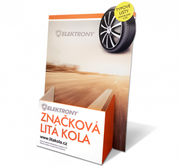  1ks Stojánek na prospekty